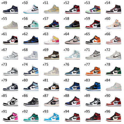 AJ1 Mid Sneakers - Multiple Options