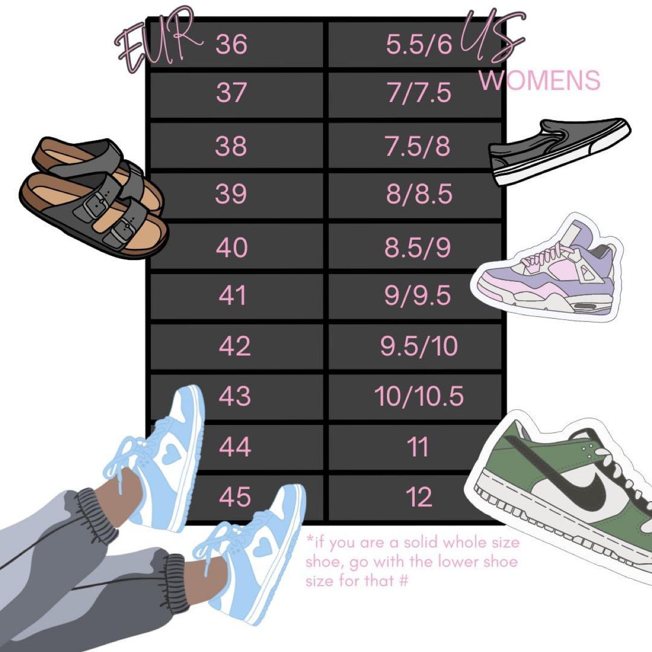90s Sneakers - Basics