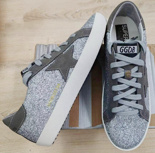 Stars Sneakers - Grey