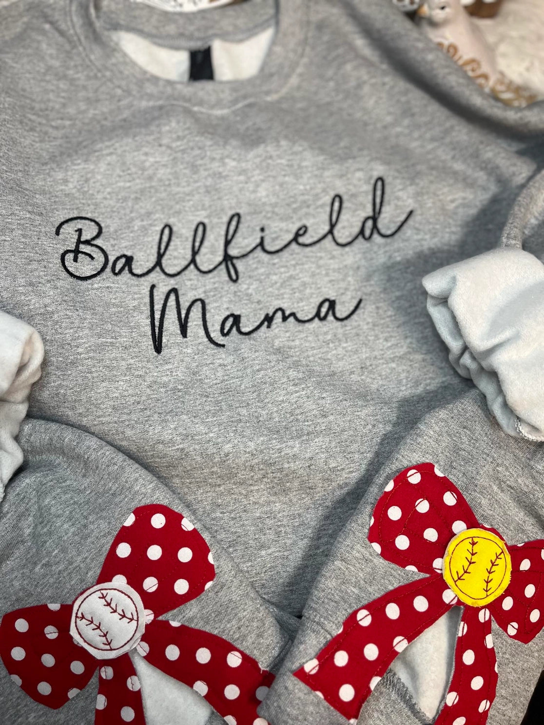 Ballfield Mama Sweatshirt