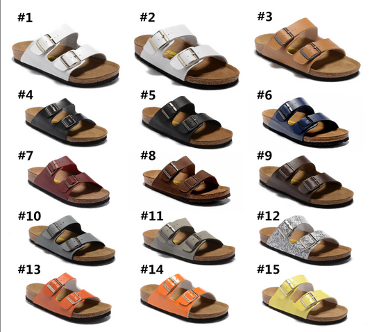 Leather Slides Continued - multiple options