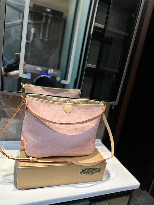 So Delightful Hobo Bag - Patent Pink