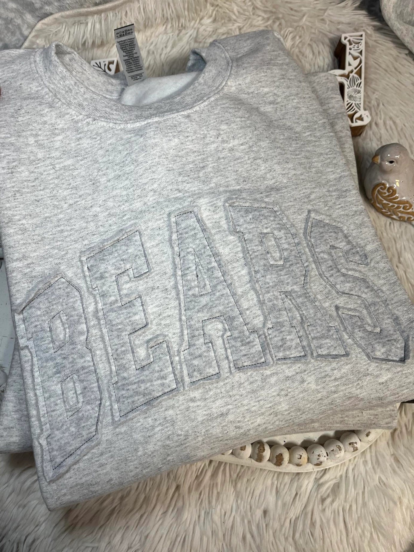 Custom Raggy Monotone Mascot Sweatshirt