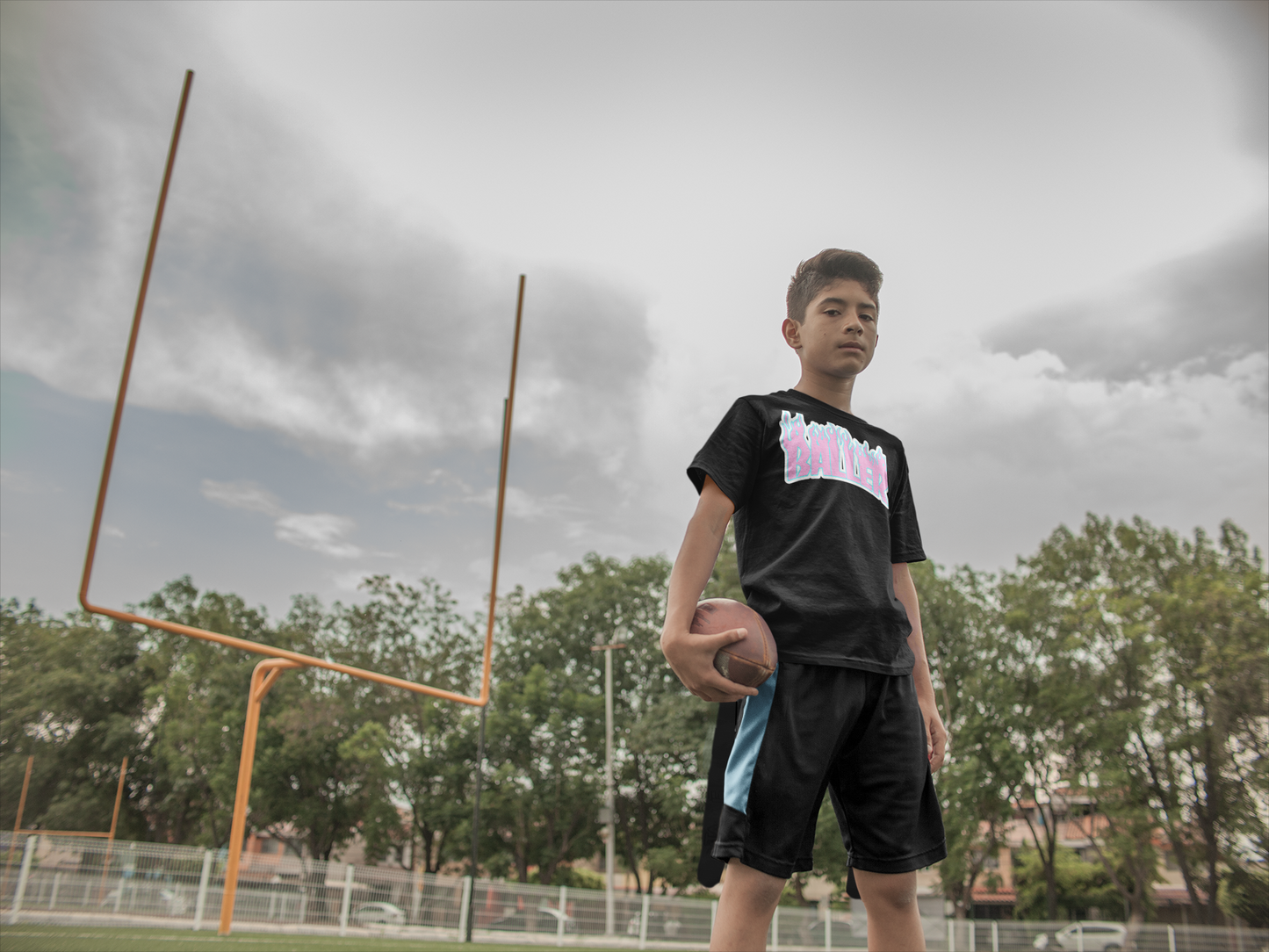 BALLER Flame Tee Youth (Cotton Candy)