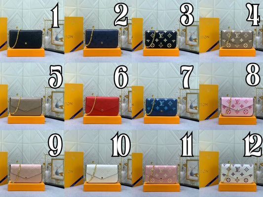 Chain Wallet Bag - multiple options