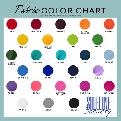 Varsity Solid Fabric Team Embroidered Sweatshirt