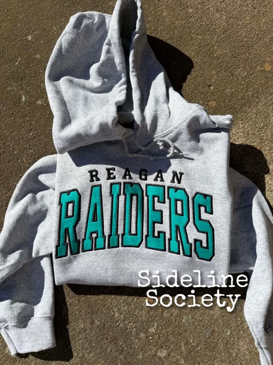 Varsity Solid Fabric Team Embroidered Sweatshirt