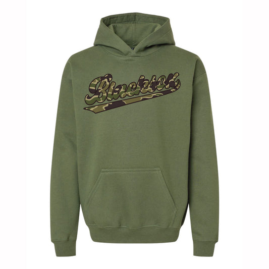 Blacksox Camo Script Youth Hoodie