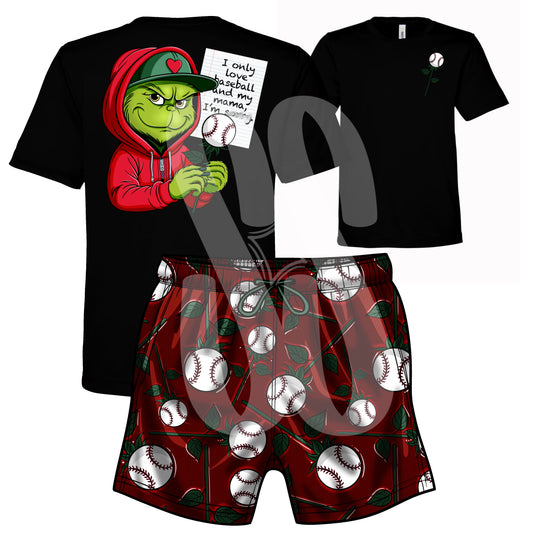 I Only Love Baseball & My Mama Valentines Youth Set (closes 12.7)