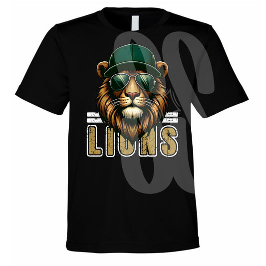 Hipster Lion Youth Tee