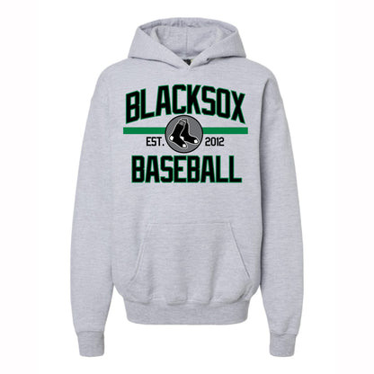 Classic Blacksox Baseball Youth Hoodie - multiple colors