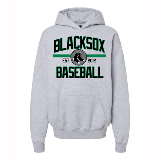 Classic Blacksox Baseball Youth Hoodie - multiple colors