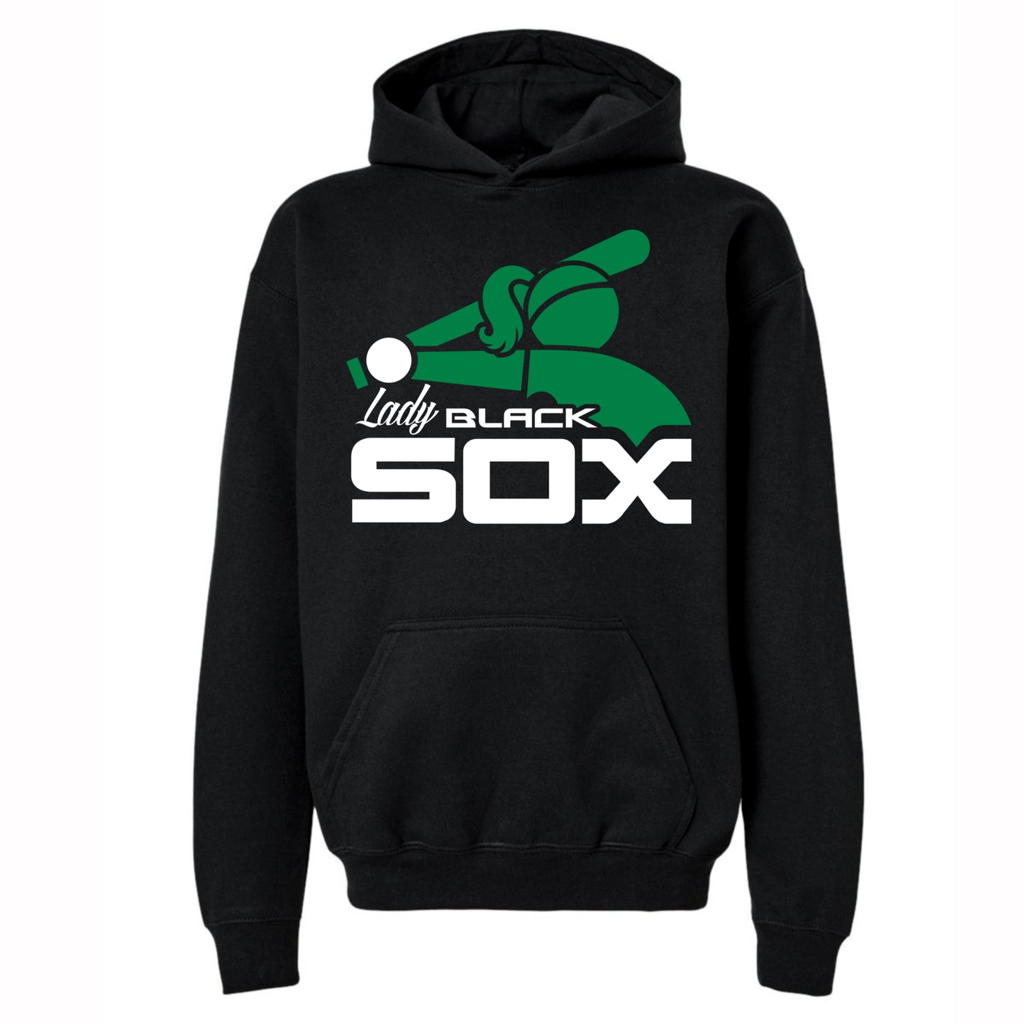 Classic Lady Blacksox Adult Hoodie - multiple colors