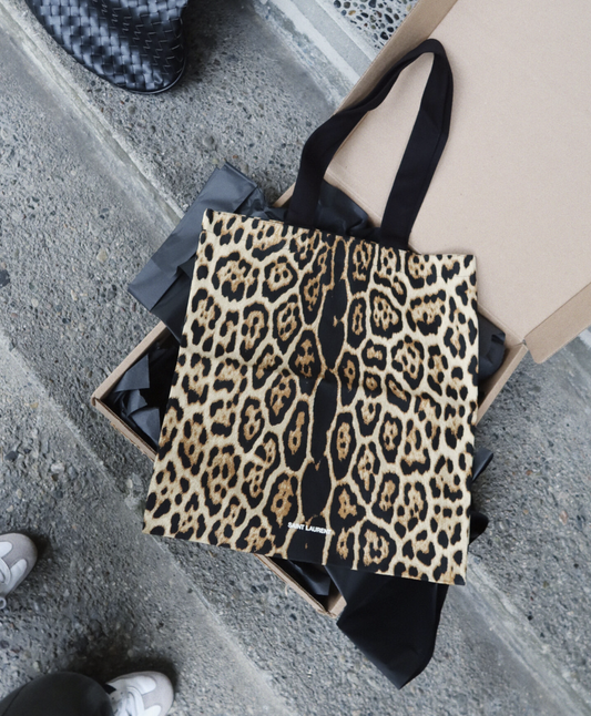 Saint Leopard Tote Bag