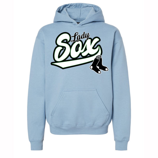 Lady Sox Script Youth Hoodie