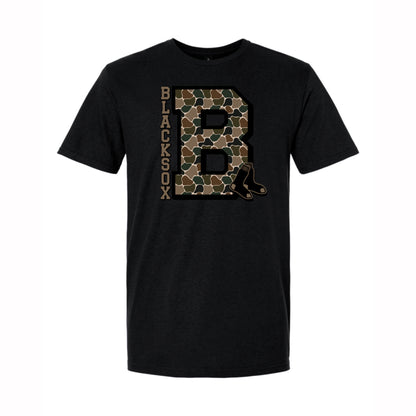 Bold Camo Bigbie's Blacksox Adult Tee - multiple colors