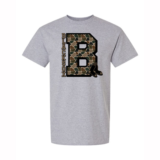 Bold Camo Bigbie's Blacksox Adult Tee - multiple colors