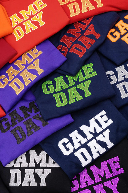 Glitter Game Day Sweatshirt